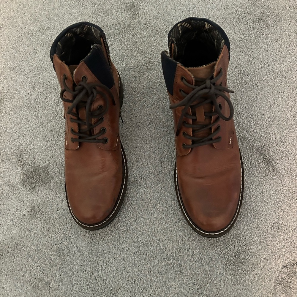 Crevo Bowman Men’s Leather Boot - size 12